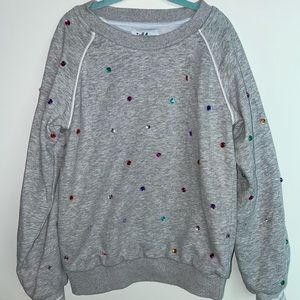 Lola and the Boys Gem Sweatshirt